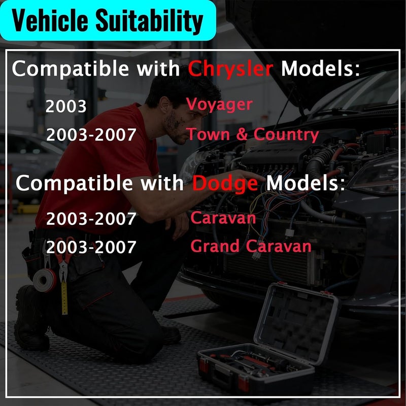 TOM 911-136 Vapor Canister Compatible with Chrysler Town & Country 2003-2007 Voyager 2003 Dodge Caravan 2003-2007 Grand Caravan 2003-2007 4891624AB - Image 3